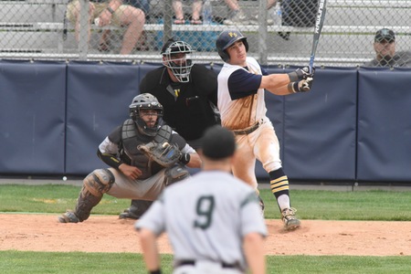 Dale Houser leads Potomac State as they open the Eastern District Championship on Friday.  Photo by Raymond Burner